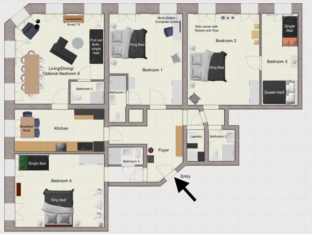 Big Apartment Bécs Kültér fotó